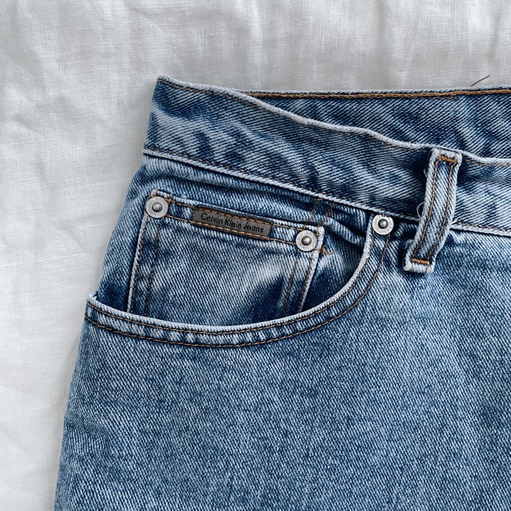 Vintage Calvin Klein / Rare Classic Mom Jeans - Picture 8 of 9
